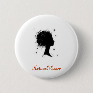 Natürliche Blume Button