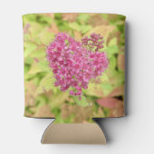 Natürliche Blume Herz - durchbohrt von Pfeil. Dosenkühler (Rückseite)