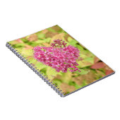 Natürliche Blume Herz - durchbohrt von Pfeil. Notizblock (Rechte Seite)