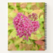 Natürliche Blume Herz - durchbohrt von Pfeil. Notizblock (Rückseite)