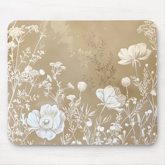 Natürliche Blume Mousepad (Vorne)