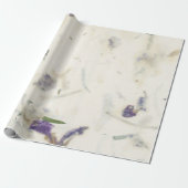 Natürliche Blumengrunge Shabby Earth Grass Mulberr Geschenkpapier (Ungerollt)