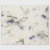 Natürliche Blütengras Minze Erde Iris Mulberry Plu Geschenkpapier (Flach)