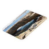 Natürliche Brücke in Aruba, Fotografie, Magnet (Linke Seite)