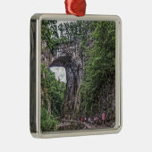Natürliche Brücke Silbernes Ornament (Rechts)