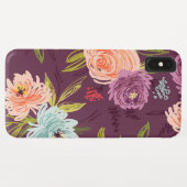 Natürliche dekorative Rose Kunst Case-Mate iPhone Hülle (Rückseite (Horizontal))