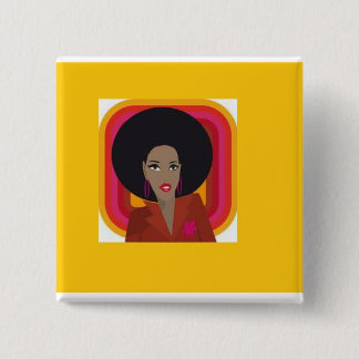 Natürliche Divaart der Liebe I Button