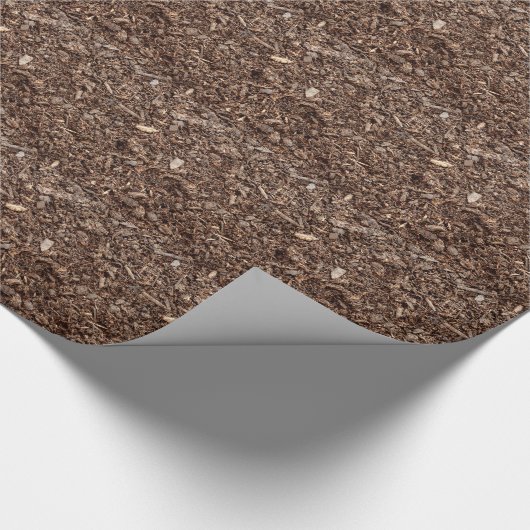 Natürliche Erde Geschenkpapier (Ecke)