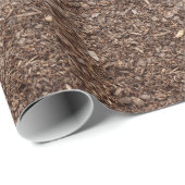 Natürliche Erde Geschenkpapier (Rolleneckpunkt)