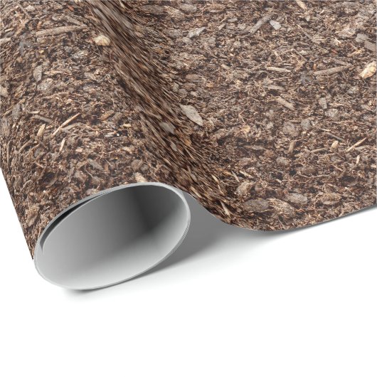 Natürliche Erde Geschenkpapier (Rolleneckpunkt)