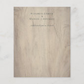 Natürliche Erde Rustikales Waldland-Blätter (Rückseite)