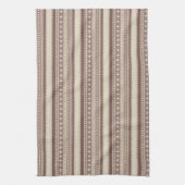 Natürliche Erdtöne Geschirrtuch (Vertikal)