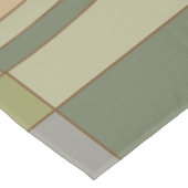 Natürliche Farbenwinkel Tischdecke (Schrägansicht)