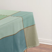 Natürliche Farbenwinkel Tischdecke (Beispiel)