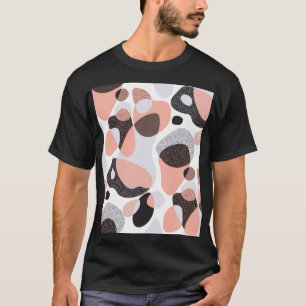 Natürliche Formen: Geometrische Nahtlose Textur. T-Shirt