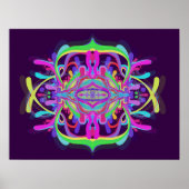 Natürliche Geometrie Poster (Vorne)