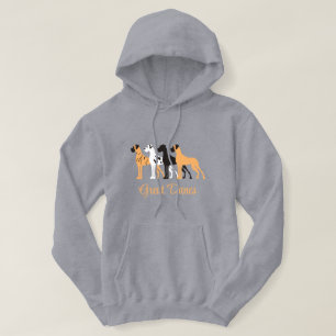 Natürliche Great Dane Hoodie