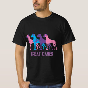 Natürliche Great Dane Hoodie T-Shirt