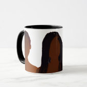 Natürliche Haar-Tasse Tasse (Vorderseite Links)