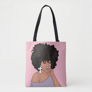 Natürliche Haarafro-Drehungs-heraus Diva Tasche