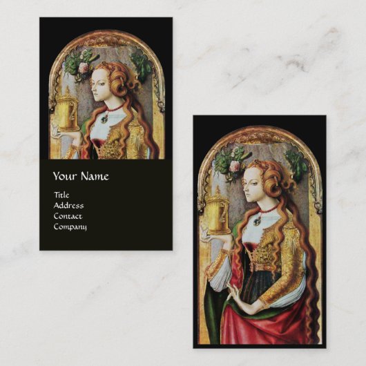 NATÜRLICHE HAARE , SCHÖNHEIT & KOSMETIK , schwarz Visitenkarte (Vorne/Hinten)