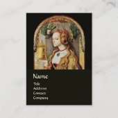 NATÜRLICHE HAARSCHÖNHEIT & KOSMETIK Schwarz, Gelb Visitenkarte (Vorderseite)