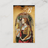 NATÜRLICHE HAARSCHÖNHEIT & KOSMETIKMONOGRAMM,Perga Visitenkarte (Rückseite)