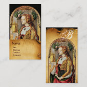 NATÜRLICHE HAARSCHÖNHEIT & KOSMETIKMONOGRAMM,Perga Visitenkarte (Vorne/Hinten)