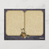 Natürliche Hexe - individuell anpassbare Postkarte (Rückseite)