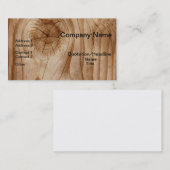 Natürliche hölzerne berufliche Geschäfts-Karten Visitenkarte (Vorne/Hinten)
