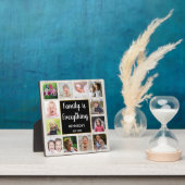 Natürliche Holzfamilie ist alles, was 12 Fotosamml Fotoplatte (InSitu)