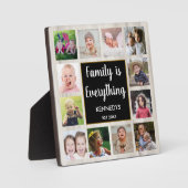 Natürliche Holzfamilie ist alles, was 12 Fotosamml Fotoplatte (Vorderseite)