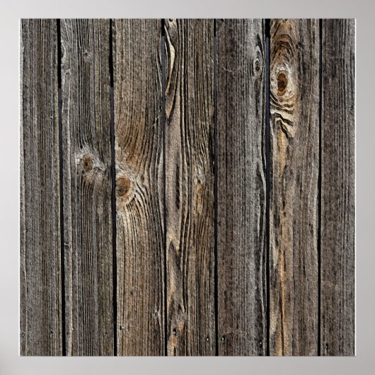 Natürliche Holzstruktur. Poster (Vorne)