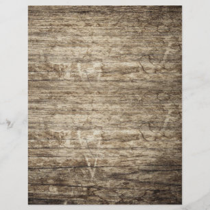 Natürliche Holzstruktur-Schabblonenpapier