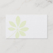 Natürliche Impression Visitenkarte (Rückseite)