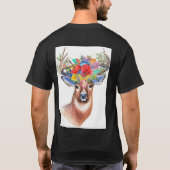 Natürliche Instinkte Weihnachten T-Shirt (Rückseite)