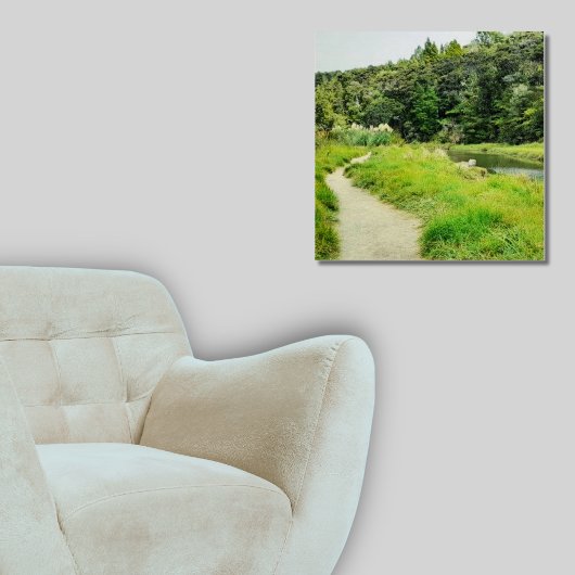 Natürliche Kakamatura-Strecke entlang des Lagune-F Poster