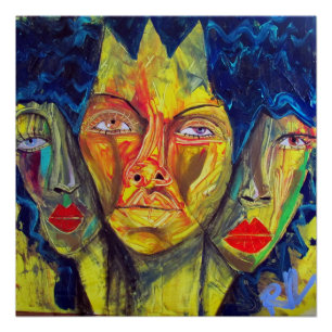 Natürliche Königin Poster