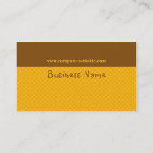 Natürliche Lebensmittelgeschäft-Visitenkarte Visitenkarte (Rückseite)