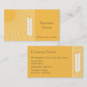 Natürliche Lebensmittelgeschäft-Visitenkarte Visitenkarte (Vorne/Hinten)