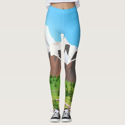 Natürliche Leggings (Vorderseite)