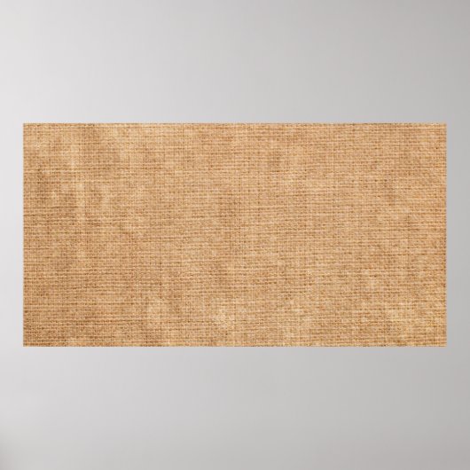 natürliche Leinenstruktur als Background-Bagging, Poster (Vorne)