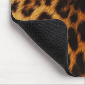 Natürliche Leopard-Stellen Mousepad (Ecke)