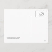 Natürliche Liebe-Postkarte Feiertagspostkarte (Rückseite)