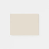 Natürliche Linde Farbe Post-it Klebezettel (Vorderseite)