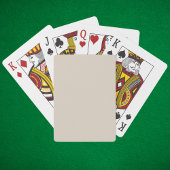 Natürliche Linde Farbe Spielkarten