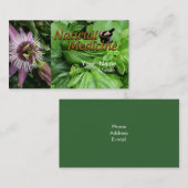 Natürliche Medizin Visitenkarte (Vorne/Hinten)