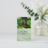 Natürliche Medizin Visitenkarte (Stehend Vorderseite)