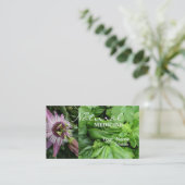 Natürliche Medizin Visitenkarte (Stehend Vorderseite)