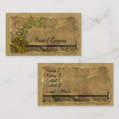 Natürliche Nostalgie Visitenkarte (Vorne/Hinten)